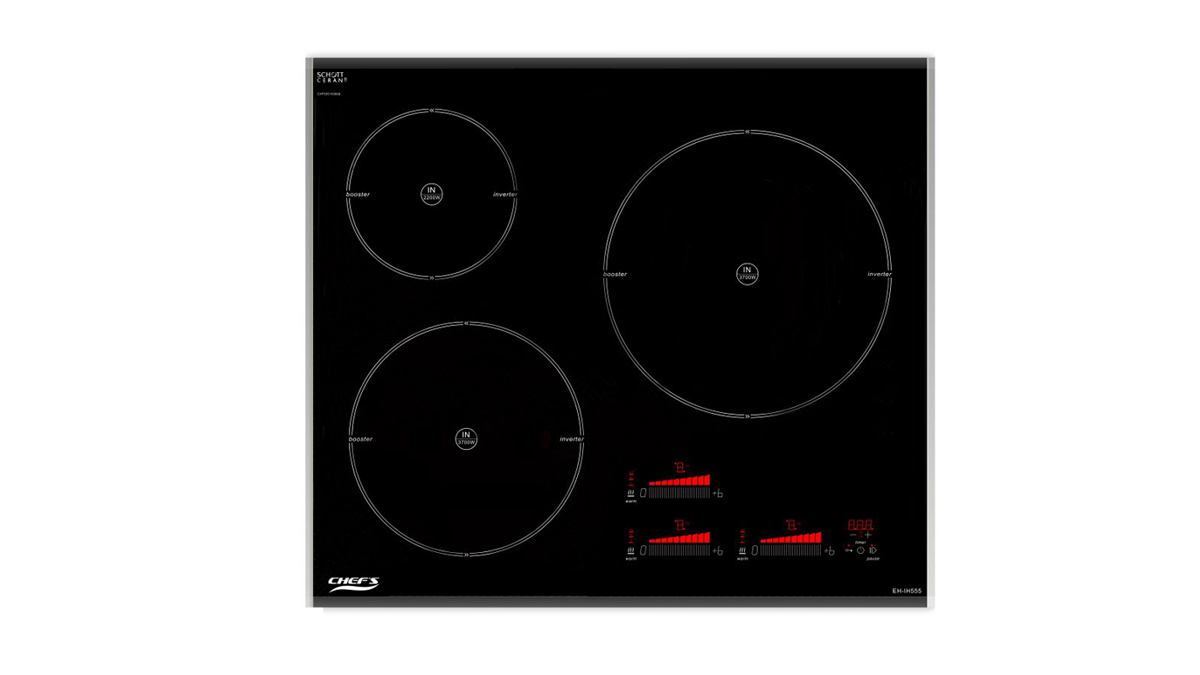 Bếp từ 3 vùng nấu Chef's EH-IH555