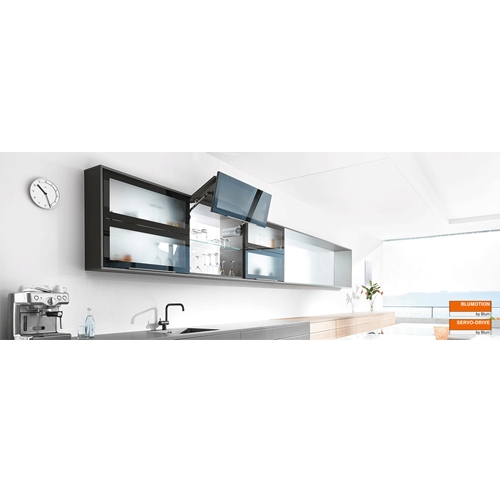 Tay nâng cửa tủ cánh đôi Blum AVENTOS HF