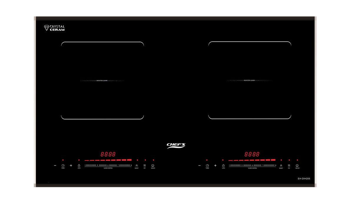 Bếp từ 2 vùng nấu Chefs EH-DIH205