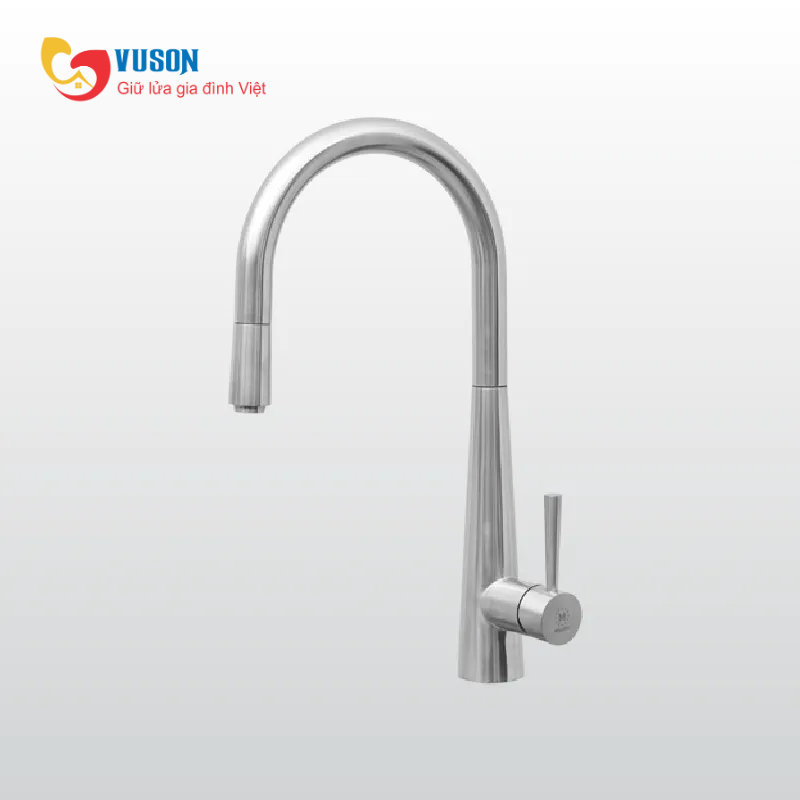 Vòi rửa chén bát Malloca K095-SS