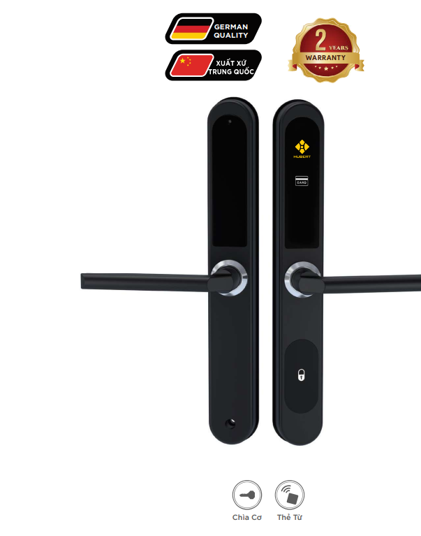 Khóa thẻ từ khách sạn Hubert HB KSCN79 Black