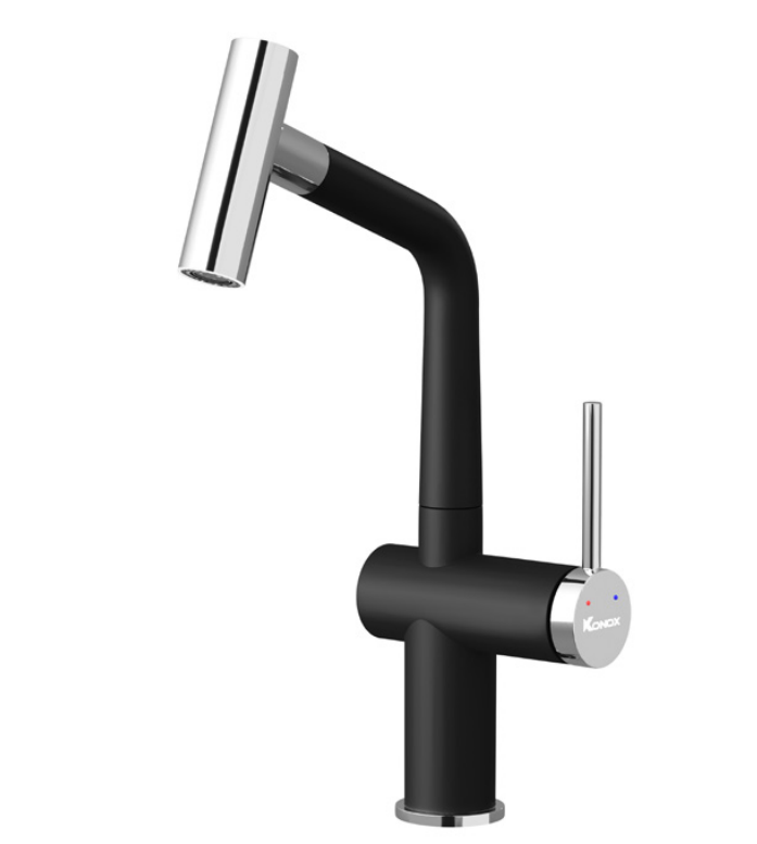 Vòi rửa bát Konox Volta Black