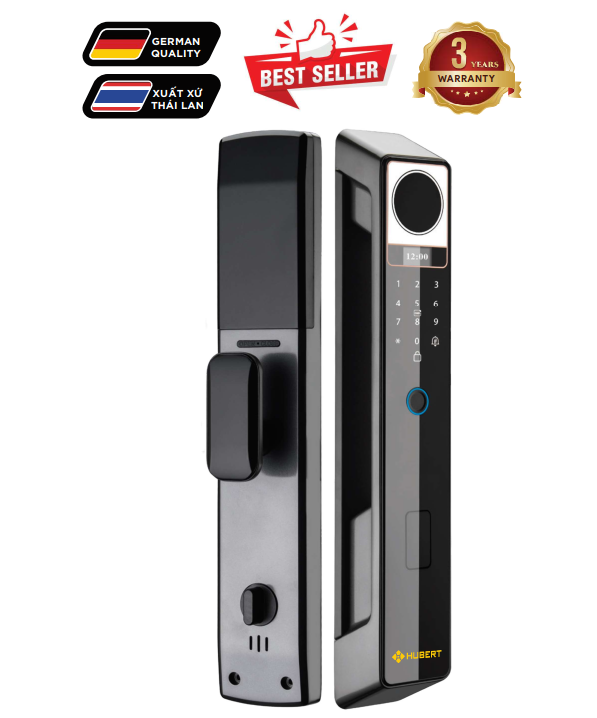 Khóa cửa thông minh Hubert HB CG69 Black