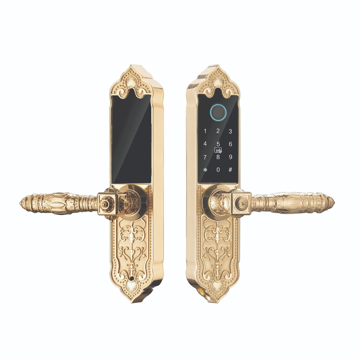 Khóa cửa biệt thự Hubert HB DS79 Gold Mini