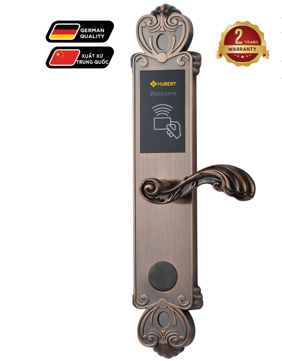 Khóa thẻ từ khách sạn Hubert HB KSCG86 Amber Gold