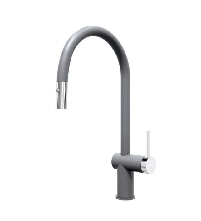 Vòi rửa bát Konox Resta Grey
