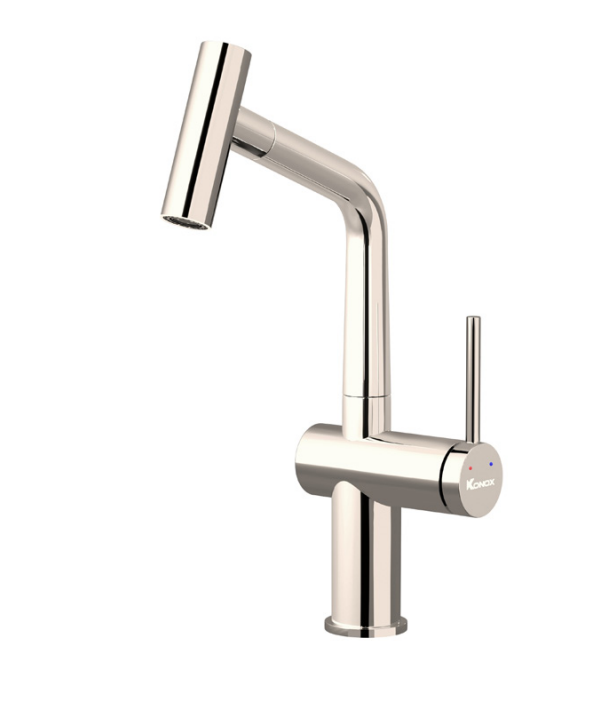 Vòi rửa bát Konox Volta Nickel