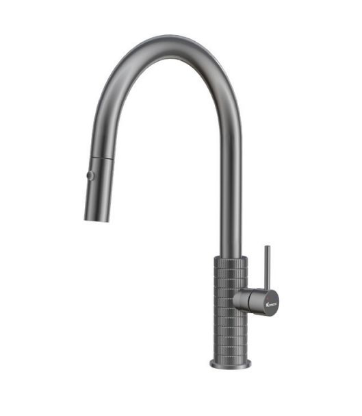 Vòi rửa bát Konox Venice Gun Metal