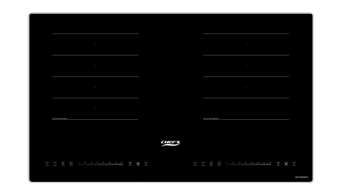 Bếp từ 2 vùng nấu Chefs EH-DIH203