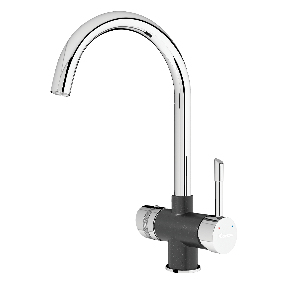 Vòi rửa bát Konox RO Trim-Water Black